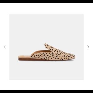 Dolce Vita leopard mule
